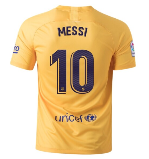 Barcelona Fourth Soccer Jersey Shirt Lionel Messi #10 2019/20